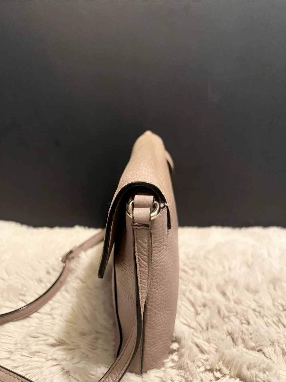 kate spade Sylvia Envelope Suede & Leather Crossbody Bag